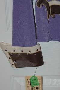   Ranchwear Western Showmanship Show Jacket #7110 Lavender w/Brown Small