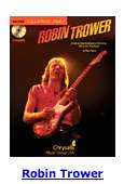 Robin Trower Signature Licks Guitar Lessons Tab Book CD  