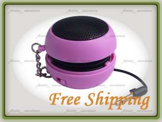 Pink 3.5mm Portable Speaker for LG Touch AX8575  