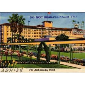   Angeles CA   The Ambassador Hotel. 3BH138 1940 1949