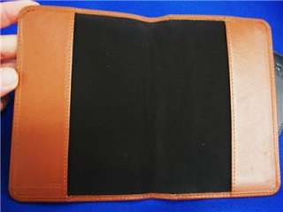 ILI leather Travel Passport Cover Wallet 7501 Plain  