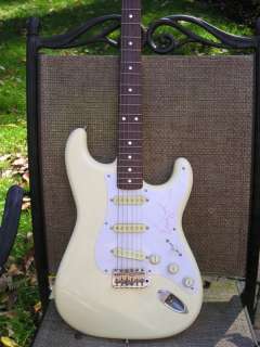 Eric Johnson SIGNED White Fender Stratocaster Guitar  