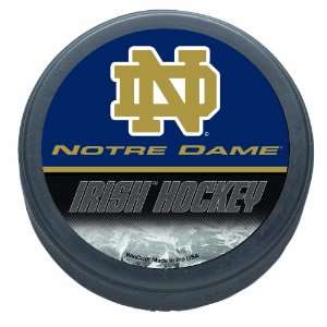  Notre Dame Fighting Irish 3 Inch Inch Hockey Puck: Sports & Outdoors
