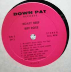 BIFF ROSE Roast Beef private press LP MIKE NESMITH prod  