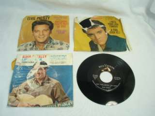   Elvis RCA Victor 45 rpm records 47 7992 47 7506 47 8440 47 7850  