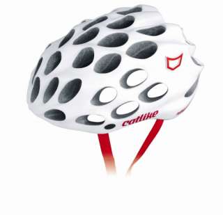 2011 Catlike Whisper Plus Deluxe R054P Cycling Helmet Red Strap  