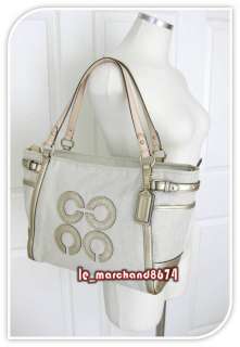 NWT COACH NATALIE CANVAS/LEATHER TOTE 16756 ******  