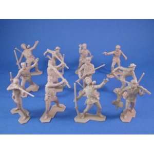   Boonsboro Pioneers Alamo Playset Toy Soldiers 12 in Tan: Toys & Games