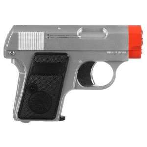   Automatic Pistol Gas Powered Airsoft Gun   Silver: Sports & Outdoors