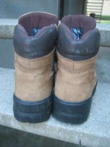 Mt. Everest Used Brown Hiking Boots 11  WATERPROOF!  