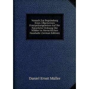   Menschlichen Haushalte (German Edition) Daniel Ernst MÃ¼ller Books