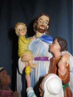 Let the Little Children Come to Me Jesus Statue Gift  