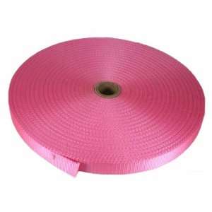   Inch 50 Yards Pink Nylon Heavy Webbing Strapping