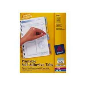 com Avery Consumer Products Products   Printable Tabs, Self Adhesive 