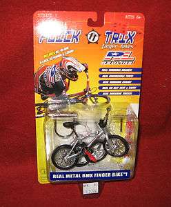 Flick Trix 1999 BMX FINGER BIKE REDLINE RL series 1 Retired & Rare 