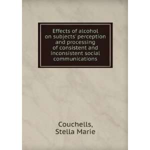  Effects of alcohol on subjects perception and processing 