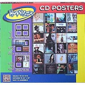  CD POSTERS Wall Mounted Display Rack: Everything Else