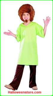 Scooby Doo: Shaggy Childs Costume Wig Goatee Shirt  