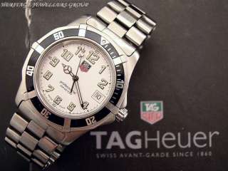TAG Heuer 2000 Mens Fullsize Stainless Steel Watch  