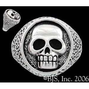  Sterling Silver Pirates Skull Ring: Everything Else