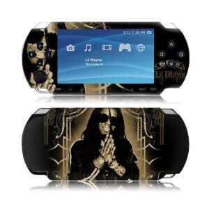    MusicSkins MS LILW10179 Sony PSP  Lil Wayne  Gold Skin Electronics