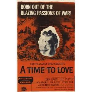  Time to Love & Time to Die (1958) 27 x 40 Movie Poster 