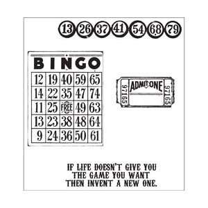  Tim Holtz Cling Rubber Stamp Set Game Of Life Everything 