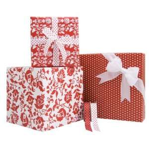  Gift Wrap Company Red, White And Wow Gift Wrap And Ribbon 