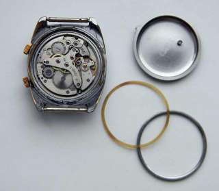 OLD russian mechanical watch Poljot Alarm  