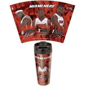  NBA Miami Heat Travel Mug Players
