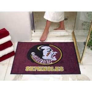 Florida State Seminoles NCAA All Star Floor Mat (34x45) Seminole Logo