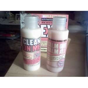 SOAP & GLORY, LOT OF 2 BRAND NEW PRODUCTS: CLEAN ON ME 
