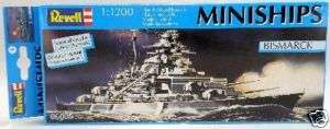 1200 Scale Bismarck Miniship Kit #06805   Revell  