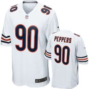   White Game Replica #90 Nike Chicago Bears Jersey: Sports & Outdoors