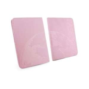    Napa Leather Passport Wallet Holder Case   Pink: Office Products