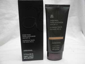 ARBONNE SHEER FINISH TINTED MOISTURIZER WITH SPF 15  