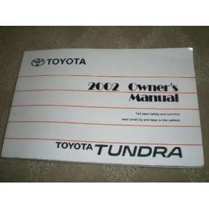 2002 Toyota Tundra Owners Manual Automotive