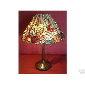  Tiffany Style Rose Bonnet table lamp/lamps: Home 