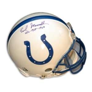   Morrall Signed Baltimore Colts Pro Helmet Inscribed: Everything Else