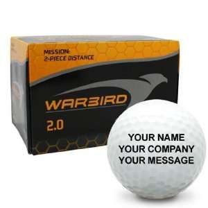  Callaway Golf Warbird 2.0 Personalized Golf Balls: Sports 