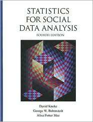   Data Analysis, (0875814484), David Knoke, Textbooks   