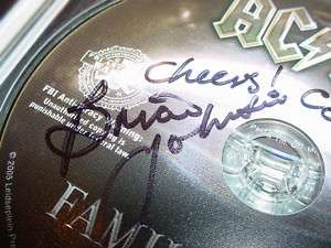 AC/DC Autographed Brian Johnson Family Jewels DVD Set  