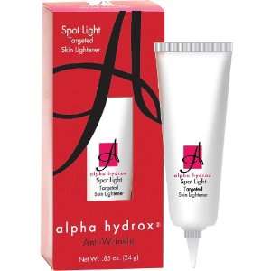  Alpha Hydrox Spot Light Targeted Skin Lightener .85 oz 
