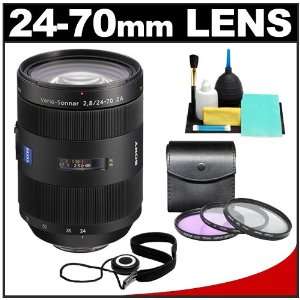  Sony Alpha 24 70mm f/2.8 ZA SSM Zoom Lens with 3 (UV/FLD 