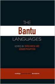 Bantu Languages, (041541265X), Nurse/Philoppso, Textbooks   Barnes 