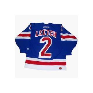  Brian Leetch New York Rangers Autographed Replica CCM NHL 