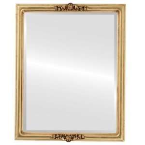  Contessa Rectangle in Gold Leaf Mirror and Frame