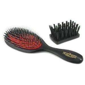 Boar Bristle & Nylon   Handy Mixture Bristle & Nylon Hair Brush ( Dark 