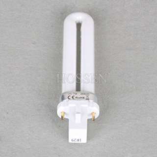 2pcs 7W UV Lamp Tube U Shape Bulbs for UV Lamp Gel Lamp Nail Curing 