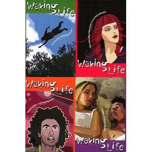  Waking Life Movie Poster Single Sided Original 27x40 